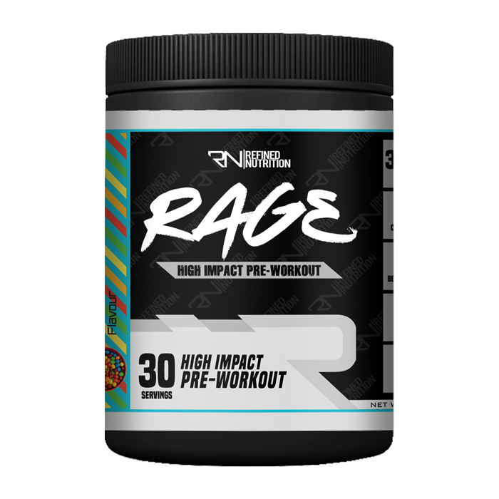 REFINED NUTRITION REFINED RAGE 315G – SOUR RAINBOW FLAVOUR